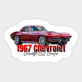 1967 Chevrolet Corvette C2 Coupe Sticker